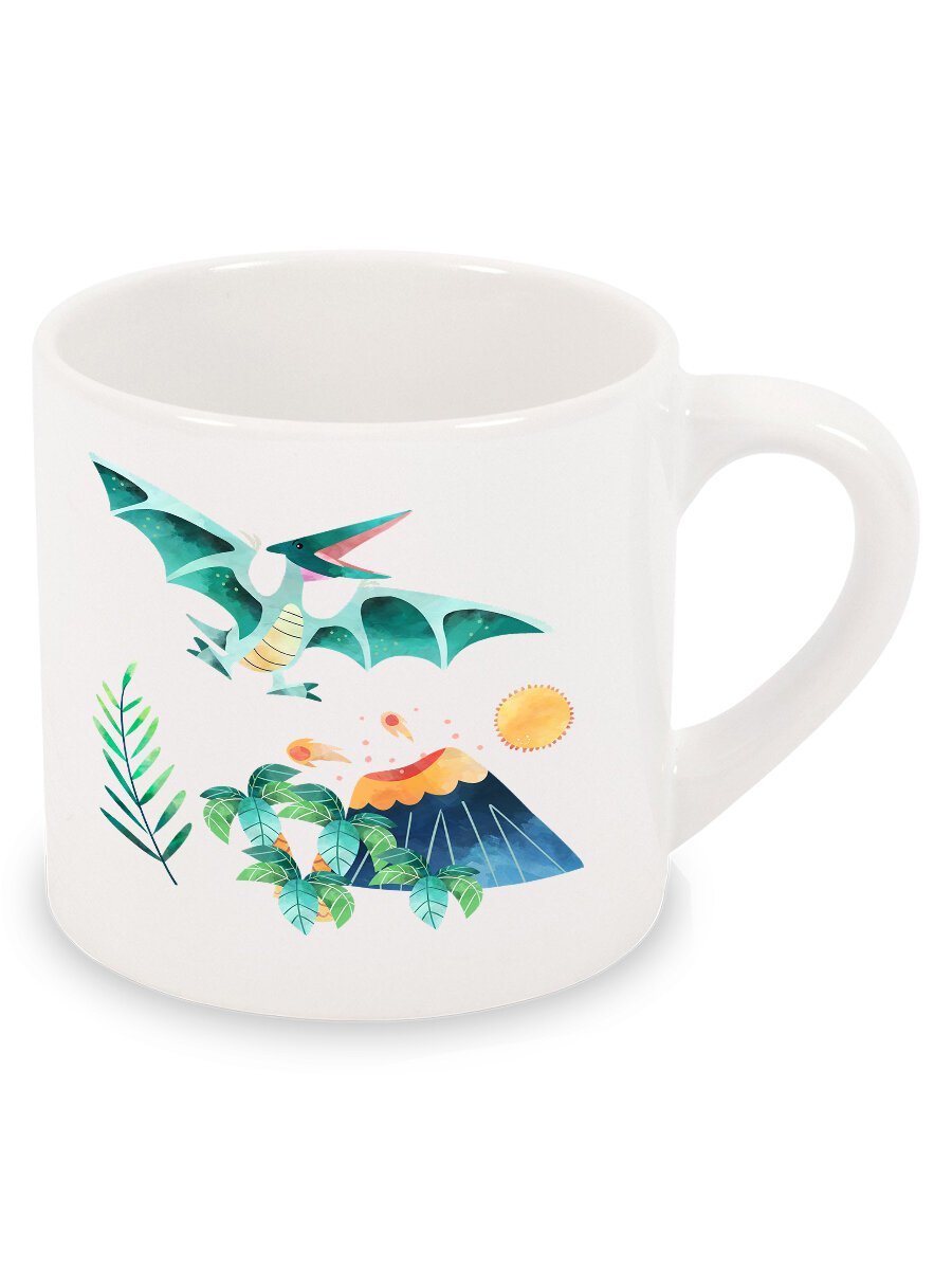 фото Детская кружка Динозавр и три яица