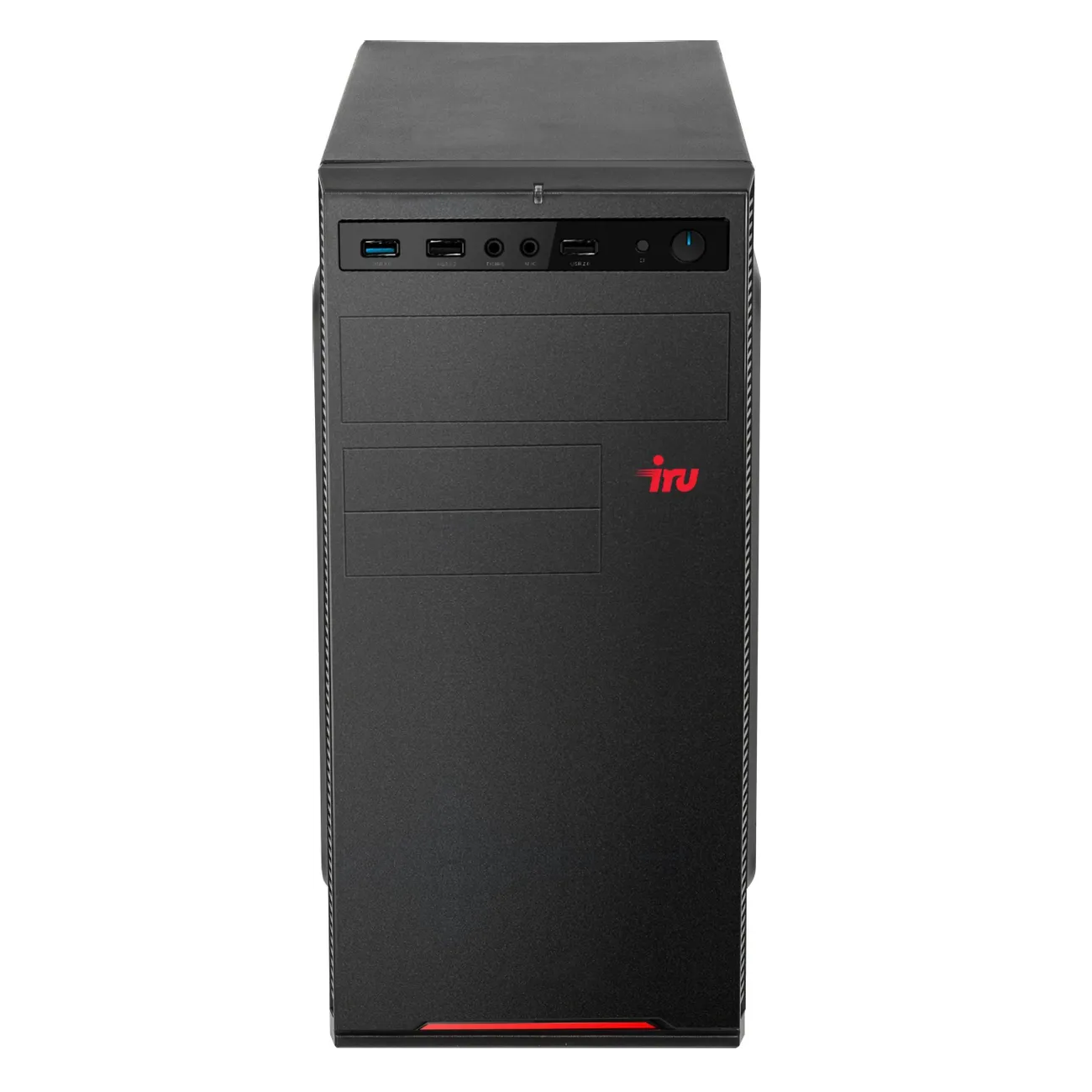 Компьютер IRU Home 310H5SE, Intel Core i3 10105, DDR4 16ГБ, SSD 240ГБ, Intel UHD Graphics 630, Free DOS, черный (1793514) - фото №3