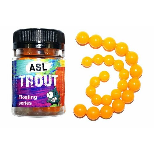 фото Asl форель "икра", цвет №105, ф-9-11мм, 12+12шт/уп