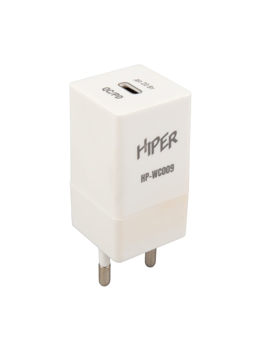 Сетевое зарядное устройство Hiper HP-WC009 3A PD+QC универсальное белый - фото №11