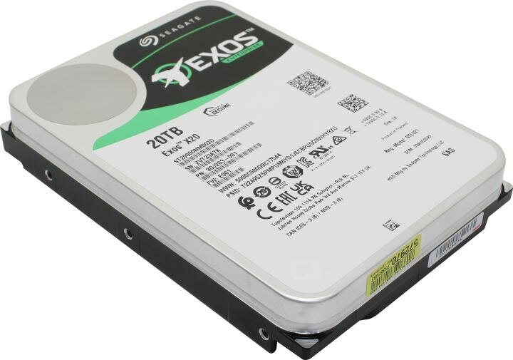 Жесткий диск HDD Seagate 7200RPM 20TB (ST20000NM002D) - фото №9