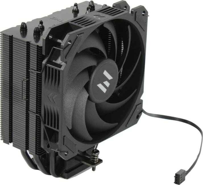 Кулер для процессора ZALMAN CNPS9X PERFORMA BLACK, 120mm FAN, 4 HEAT PIPES, 4-PIN PWM, 700-1800 RPM, 28DBA MAX, HYDRO BEARING, FULL SOCKET SUPPORT (CNPS9X PERFORMA BLACK) - фото №10