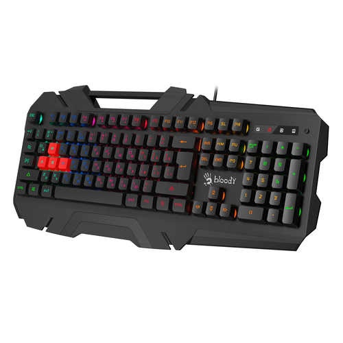 Клавиатура A4Tech Bloody черный USB for gamer LED 354700₽
