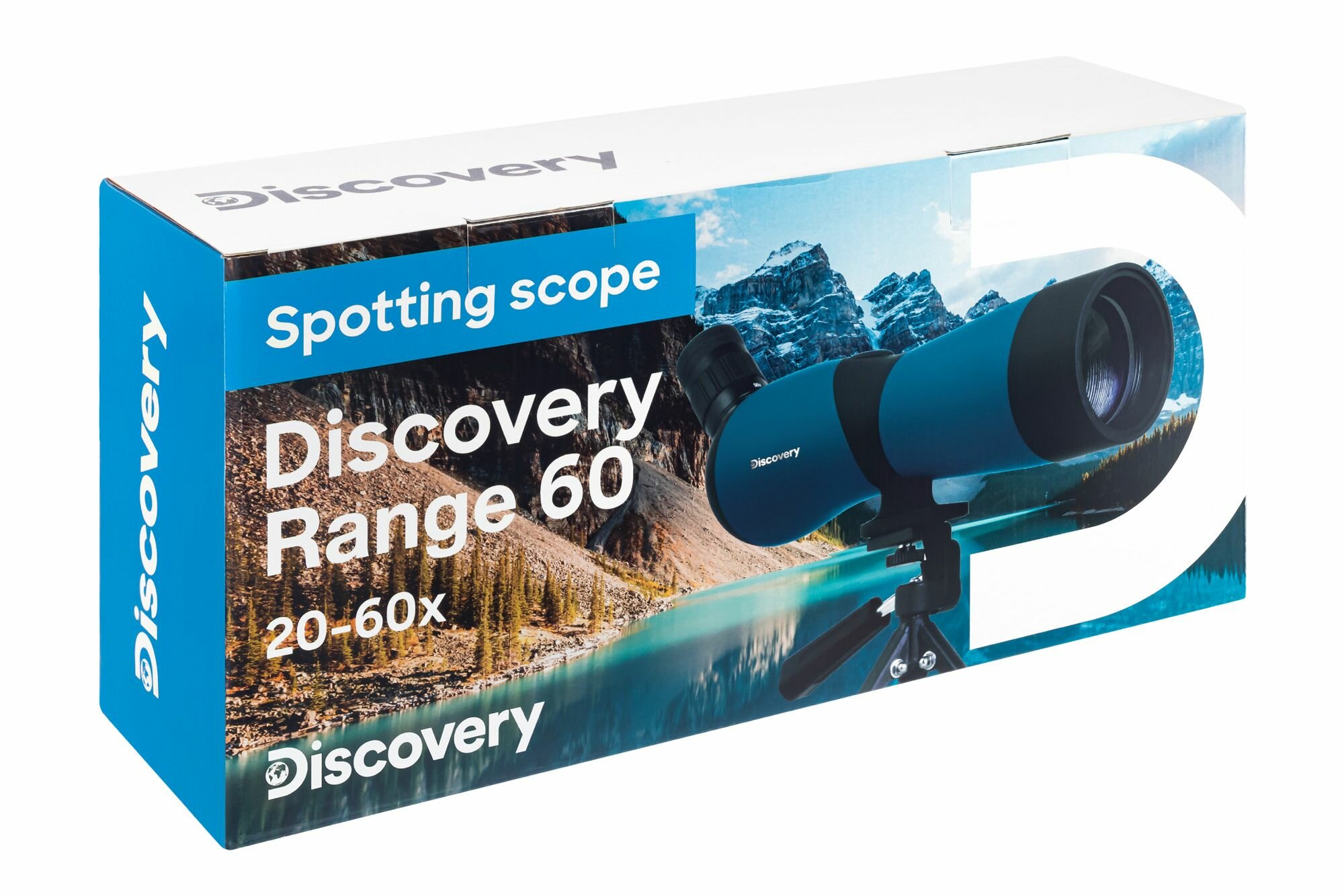 Зрительная труба Discovery Range 60 рефрактор d60 60x синий/черный - фото №12