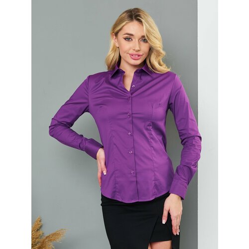 Рубашка BAWER, размер L, фиолетовый