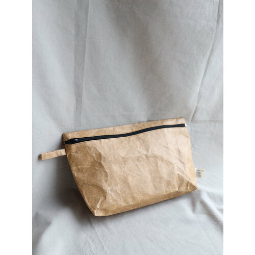 фото Косметичка простые вещи, 18.5х14.5, коричневый