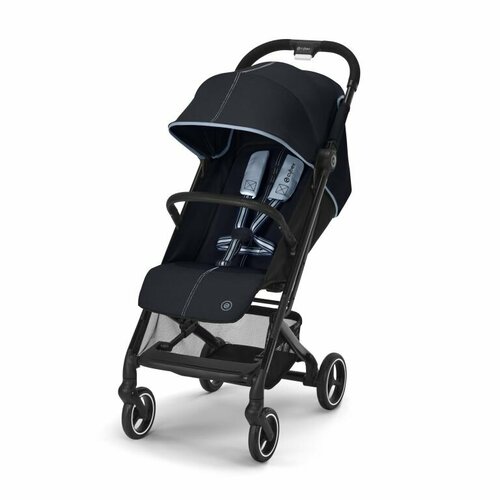 Коляска прогулочная Cybex Beezy Ocean Blue с дождевиком и бампером коляска прогулочная cybex talos s lux tpe sky blue с дождевиком и бампером