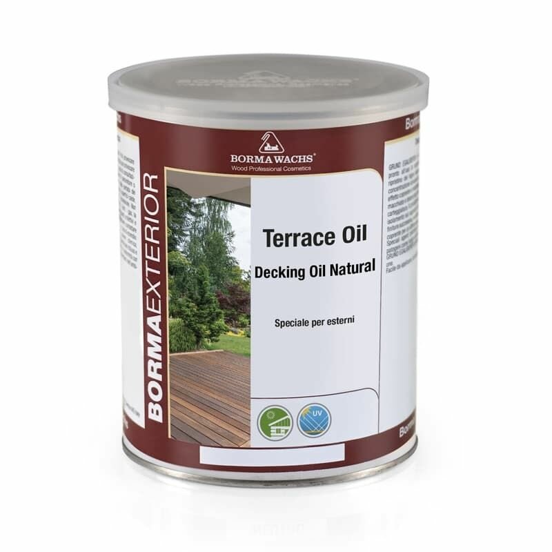 Масло цветное датское для террас Terrace Oil Borma Wachs (Борма) - 173 Тик, 0.125 л, : Borma