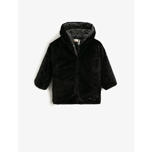 Куртка KOTON, размер 4-5 лет, черный куртка koton размер 4 5 лет черный