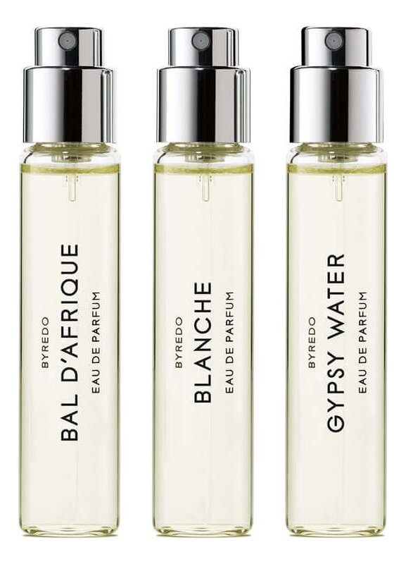 Byredo La Selection Nomade Set набор 3*12мл (Blanche + Bal D'Afrique + Gypsy Water)