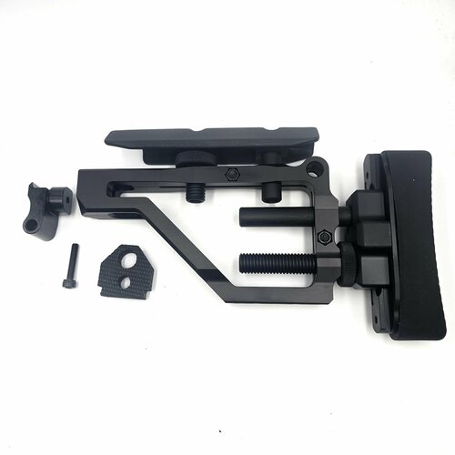 фото Комплект приклад регулируемый sag + буфер для свдс/тигр со складным прикладом