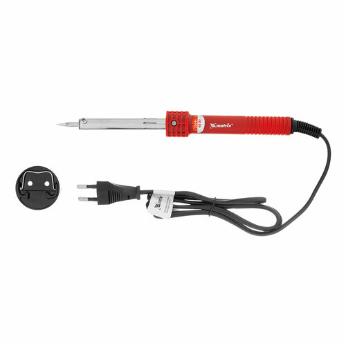 Паяльник Matrix пластиковая рукоятка медный наконечник с долговечным защитным покрытием 40W 913004 102000₽