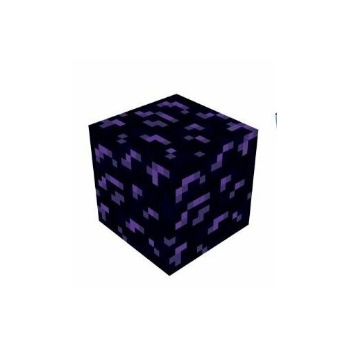 Светильник-ночник Minecraft Обсидиановый куб