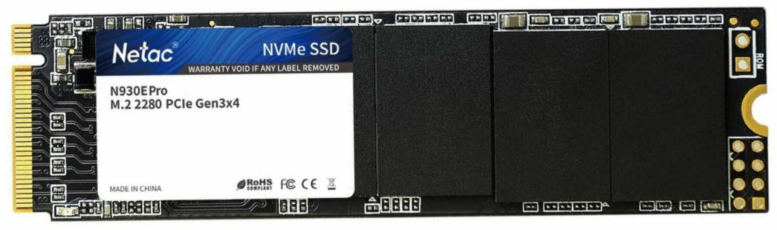 Накопитель SSD Netac M.2 N930E Pro 1000 Гб PCIe NT01N930E-001T-E4X