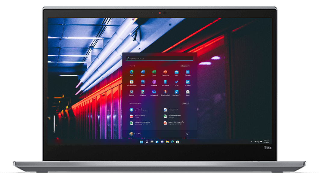 Ноутбук Lenovo ThinkPad T14s Gen2, Ryzen 7-5850U, Intel Iris Xe, 16 ГБ, 512 ГБ SSD