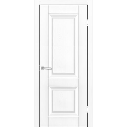 Межкомнатная дверь Классика 2 Белоснежное дерево 900мм, комплект