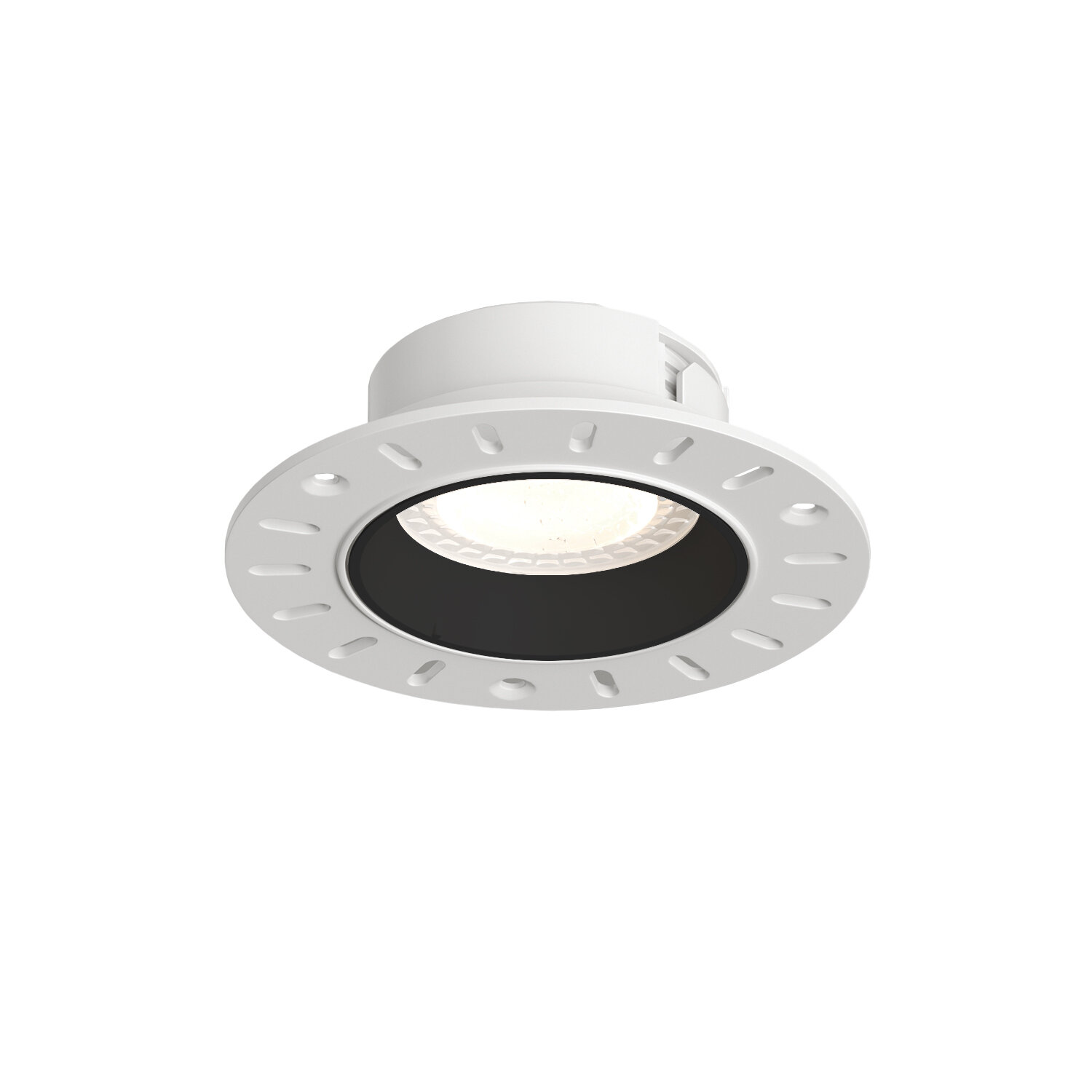 Denkirs (Денкирс) DK3055-BK Встраиваемый светильник, IP 20, 10 Вт, GU5.3, LED, черный, пластик