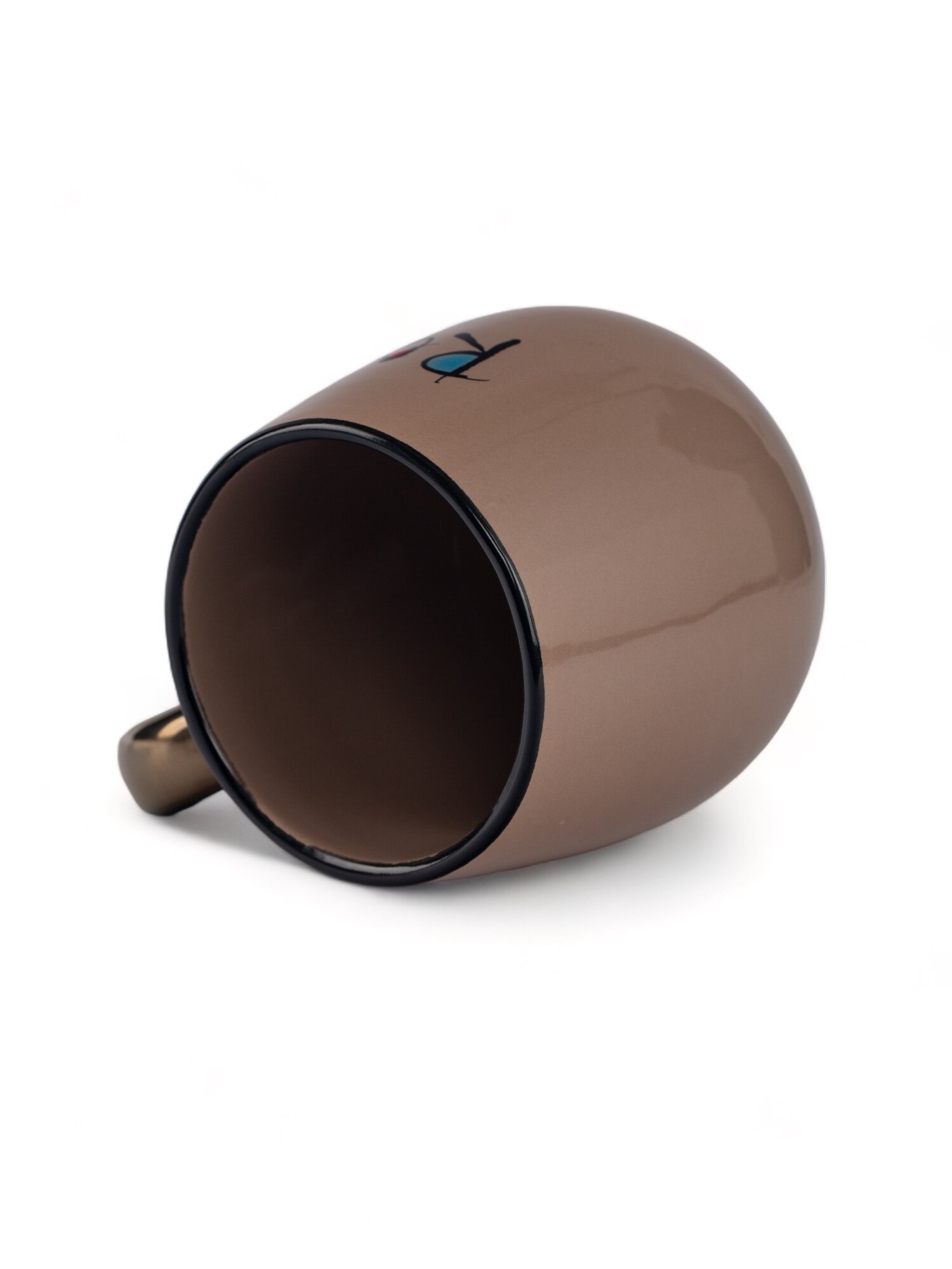 Кружка для чая и кофе DOMENIK EMOTIONS, 450 мл, из керамики, 1 шт. — фото 1