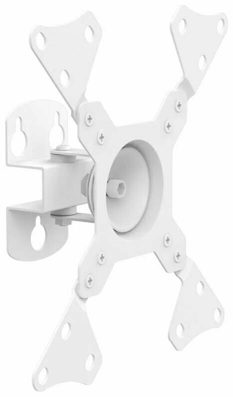 фото Кронштейн наклонно-поворотный MetalDesign 3312 для 15-45", сталь, белый