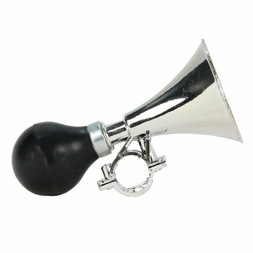 Клаксон велосипедный, черный пластиковый рожок