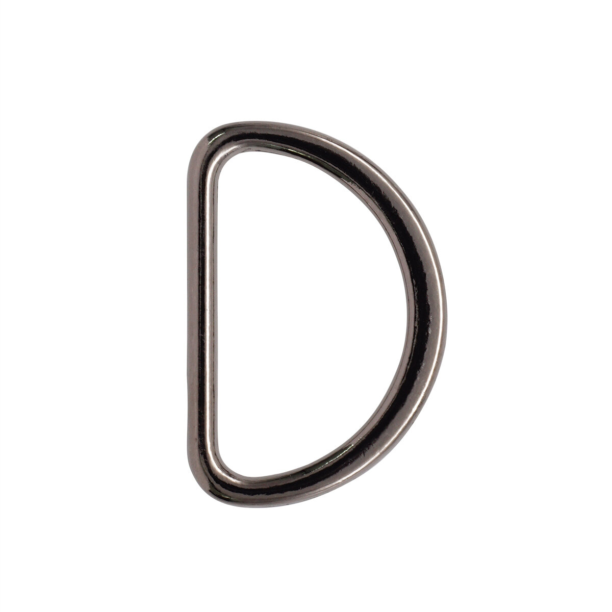 819B-036 Полукольцо литое 33мм (41*28мм), цветной металл (черный никель), 50 шт