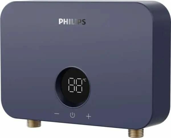 Водонагреватель Philips AWH1053/51(55LA), проточный, 5.5кВт, темно-синий