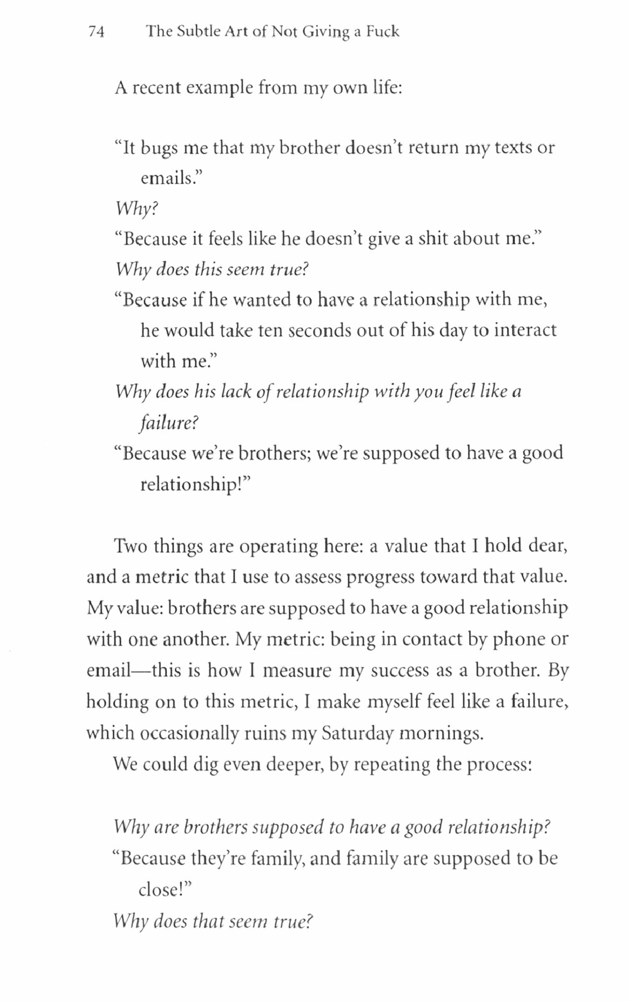 The Subtle Art of Not Giving a F*ck. A Counterintuitive Approach to Living a Good Life - фото №3