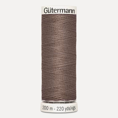 Изображение товара Нитки швейные для всех материалов Gutermann Sew-all, 200 м (126 бежево-стальной), 5 шт