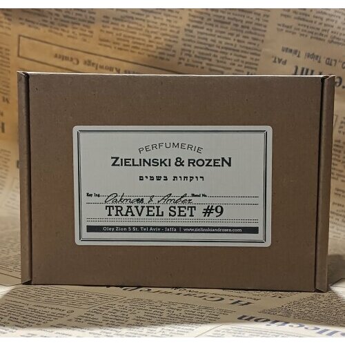Zielinski & Rozen Oakmoss & Amber, подарочный тревел набор #9 набор подарочный zielinski