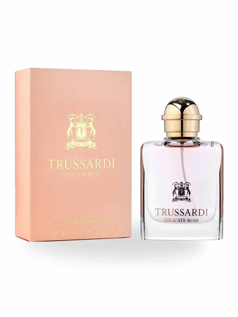 Trussardi Delicate Rose - туалетная вода, 30 мл