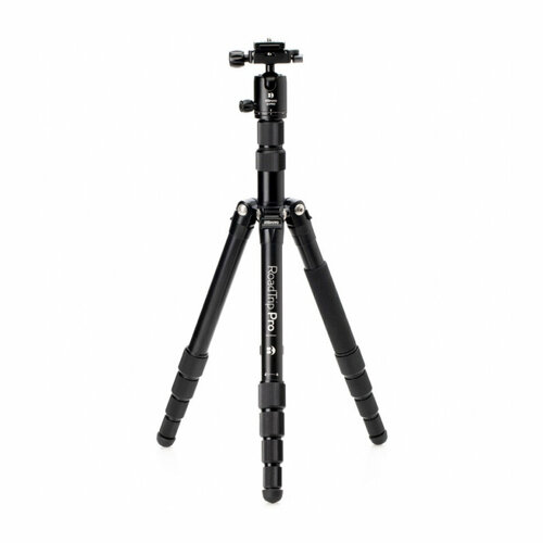 монопод benro mct48afs6pro connect монопод штатив hi hat с видеоголовой алюминиевый с клипсами Benro MeFoto BMRTPROABLK RoadTrip Pro Black (6 in 1) штатив/шаровая голова/монопод/алюминий/цанги