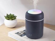 Аромадиффузор-ночник USB Colorful Humidifier H2O, серый