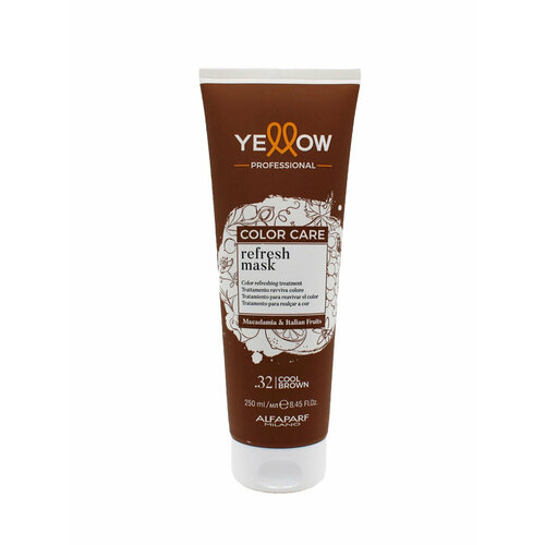 Пигментированная маска .32 (золотисто-перламутровый) YE COLOR CARE REFRESH MASK .32, 250 мл , YELLOW, 25635