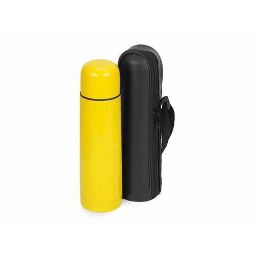 Термос Ямал Soft Touch с чехлом желтый, 500 мл Благодаря вакуумной изоляции и двойным стенкам сохраняет напитки горячими 24 часа.