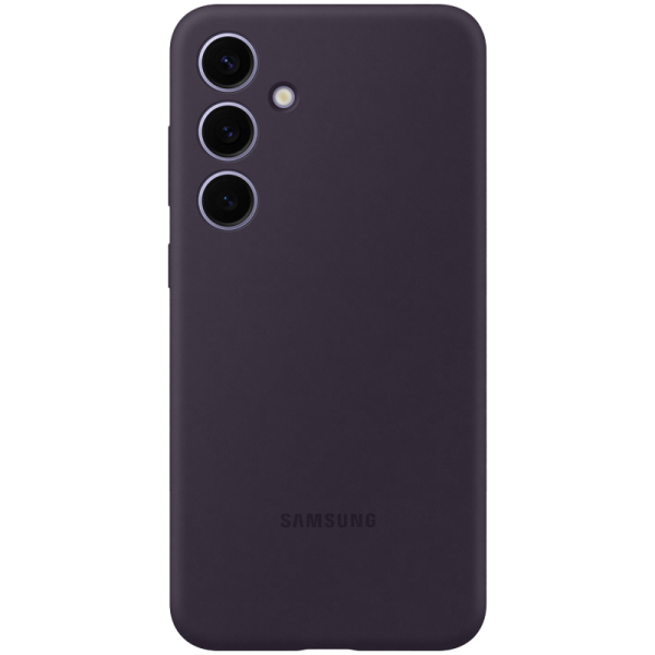 Samsung Чехол-крышка Samsung Silicone Case для Galaxy S24+, силикон, темно-фиолетовый (EF-PS926TEEGRU)