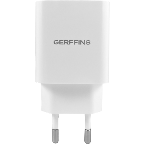 Gerffins Зарядное устройство сетевое Gerffins USB-A 2,4A, белое