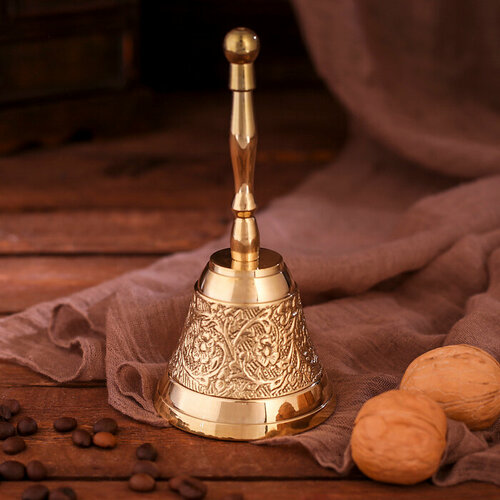 SUI Колокольчик латунь Резные узоры 75х75х15 см 2995₽