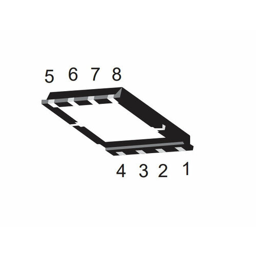 Микросхема RJK0355DPA K0355 N-Channel MOSFET 30V 30A WPAK