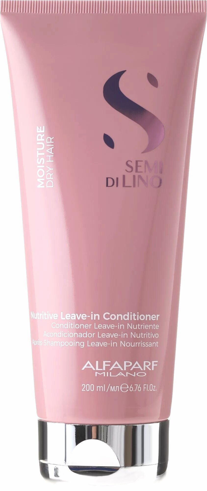 Alfaparf Milano кондиционер Semi di Lino Moisture Nutritive Leave-in несмываемый для сухих волос, 200 мл