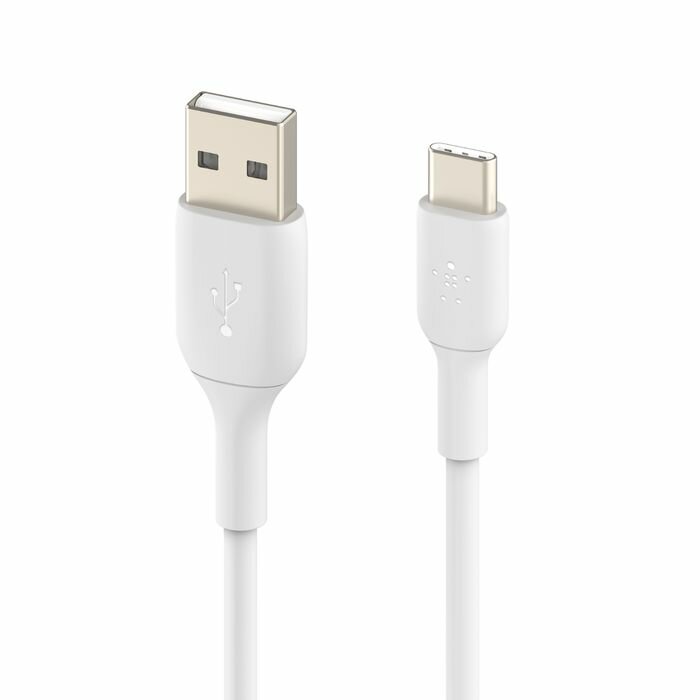 Кабель Belkin BoostCharge USB-C to USB-A Cable. Длина: 1м. Цвет: белый