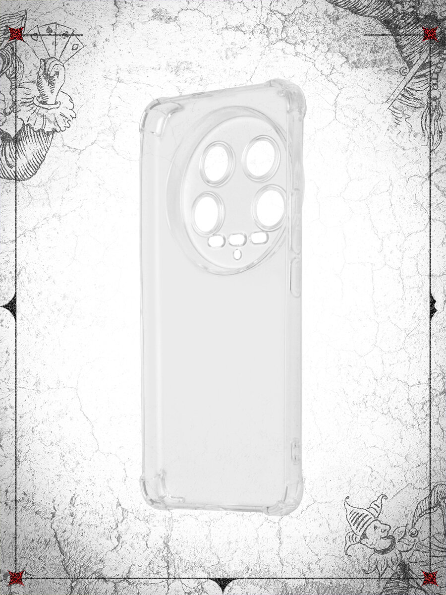 Чехол с защищенными углами для Xiaomi 14 Ultra / Чехол с защищенными углами для Сяоми 14 Ультра DF xiAngle-12 — фото 1