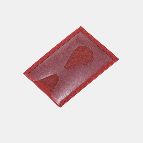 Обложка-карман для проездного билета Вектор красный 320₽