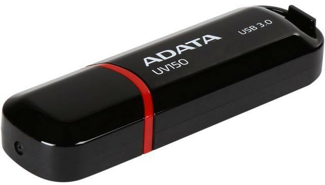 USB Flash накопитель 512Gb ADATA UV150 Black (AUV150-512G-RBK)