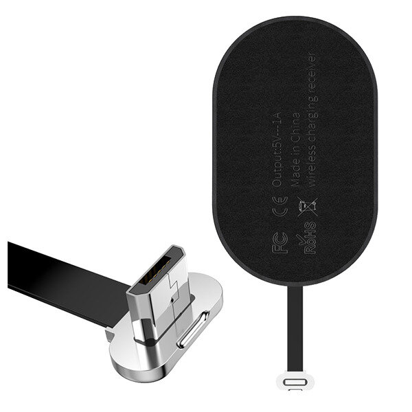 Модуль приема беспроводной зарядки Baseus Qi Wireless Receiver Micro USB