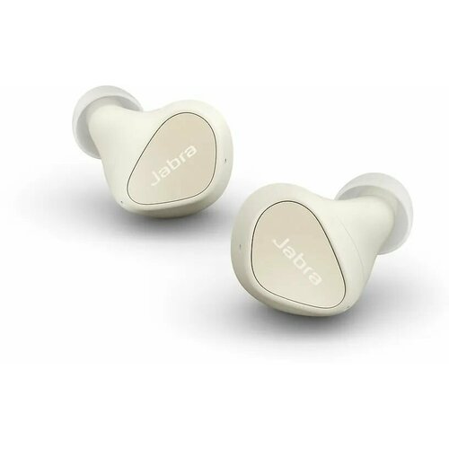 Jabra Elite 4 с шумоподавлением, бежевые