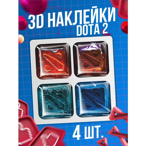 Наклейки на телефон 3D стикеры игра Dota 2 Пудж наклейки стикеры дота 2