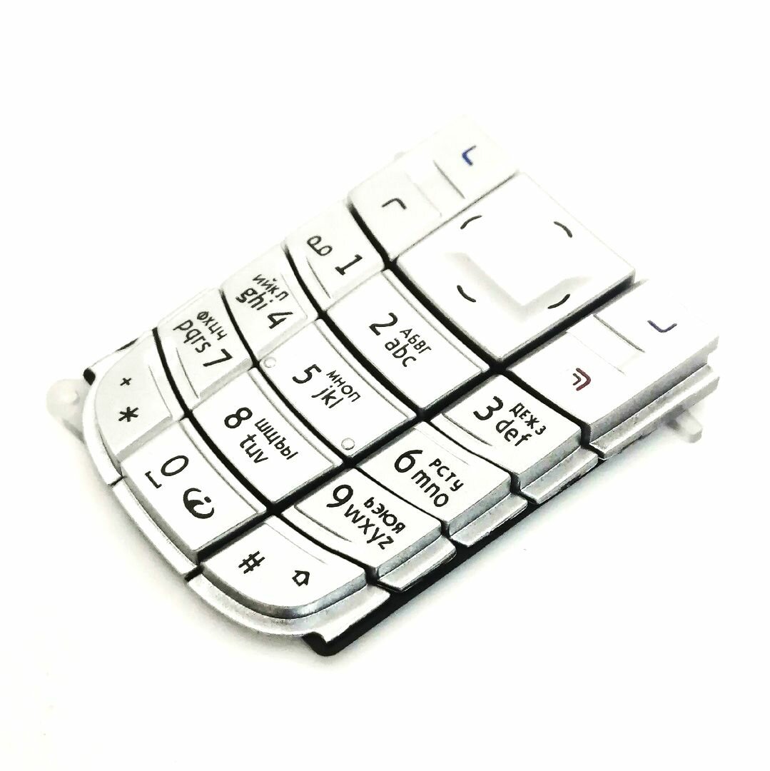 Клавиатура Nokia 3120 серебристая