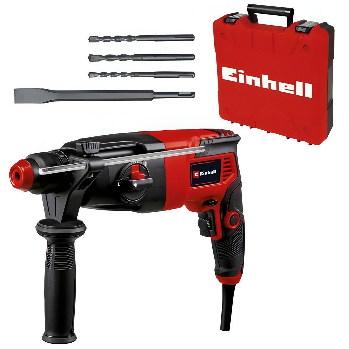 перфоратор EINHELL TC-RH620 4FKit 620Вт SDS-Plus - фото №6