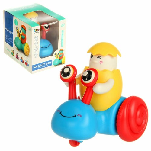 Игрушка-каталка Улитка-гонщик Veld Co 586₽