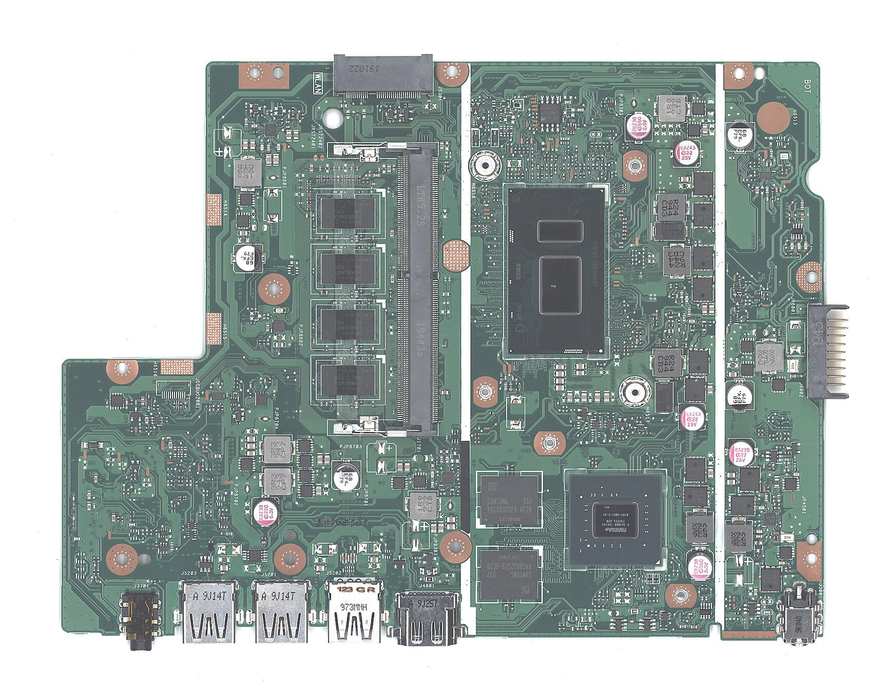 Материнская плата для Asus X540UB 4G i5-8250U SR3LA N16V-GMR1-S-A2 90NB0IM0-R00091